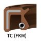 12x24x5 TC viton szimering