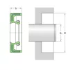 25x40x7 HMSA10 RG SKF szimering