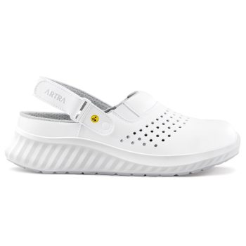 Artra Art ESD-s munkavédelmi szandál fehér színben OB