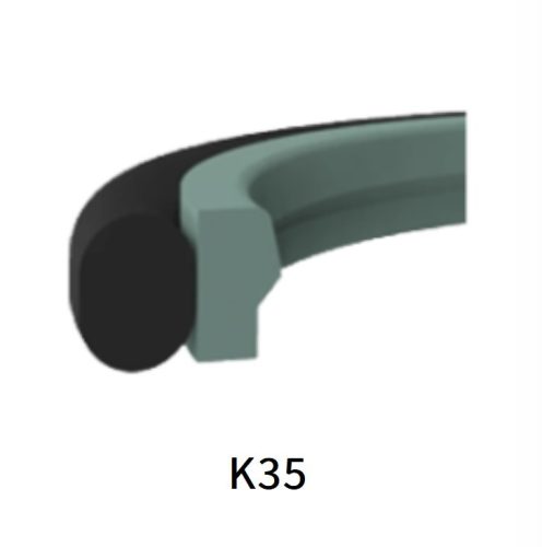 E 10x14.9x2.2 K35 rúdtömités PTFE/Br