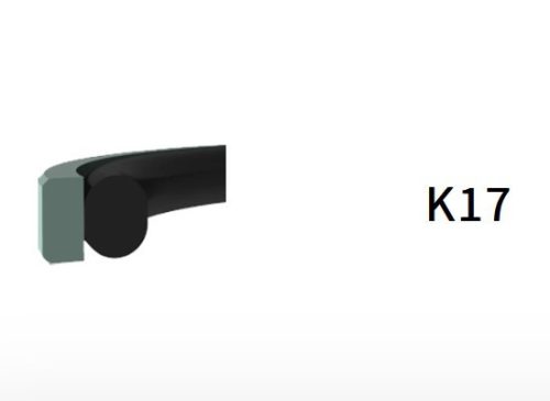 E 60x44.5x6.3 K17 dugattyú tömítés PTFE/Br