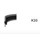 E 80x70/75.5x11/3.9 K20 kompakt dugattyú tömítés