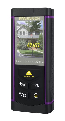 Ermenrich PRO LR200 lézeres mérő, kamerával