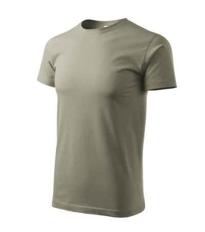 Malfini 137 Heavy New unisex póló világos khaki színben