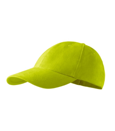 Malfini 305 6P unisex baseball sapka lime színben