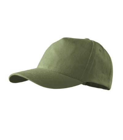 Malfini 307 5P unisex baseball sapka khaki színben