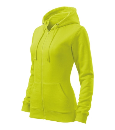 Malfini 411 Trendy Zipper női felső lime színben