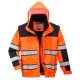 Portwest C466 Hi-Vis Classic Bomber dzseki narancs/fekete színben