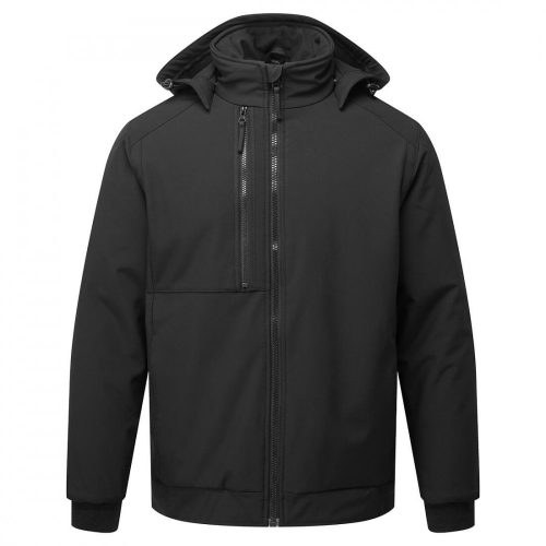 Portwest CD874 WX2 Eco bélelt softshell kabát fekete színben