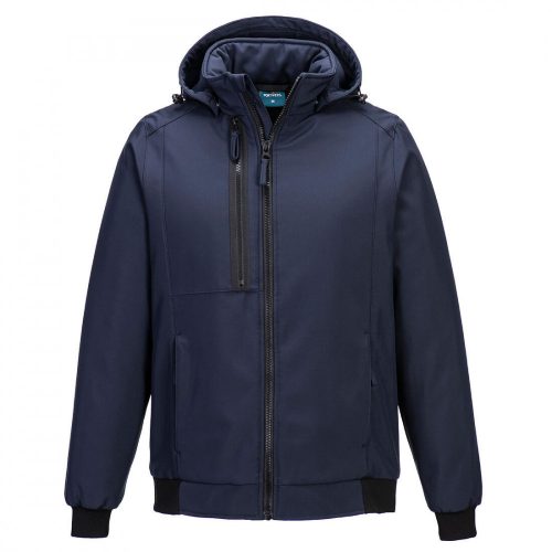 Portwest CD874 WX2 Eco bélelt softshell kabát sötét navy színben