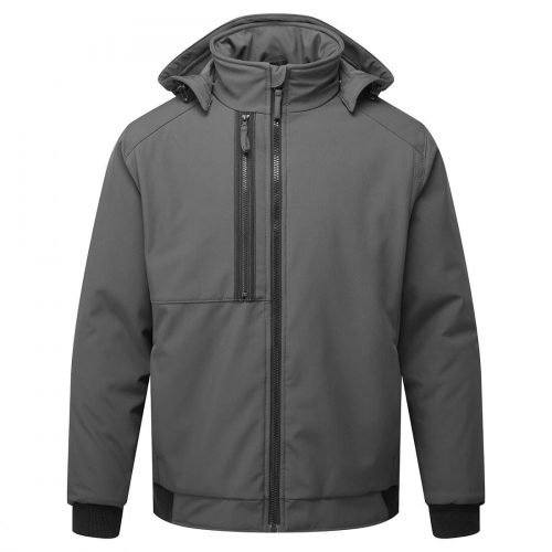 Portwest CD874 WX2 Eco bélelt softshell kabát mole szürke színben