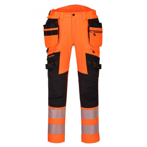 Portwest DX442 DX4 Hi-Vis nadrág narancs/fekete színben