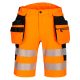 Portwest DX446 DX4 Hi-Vis Holster rövidnadrág narancs/fekete színben