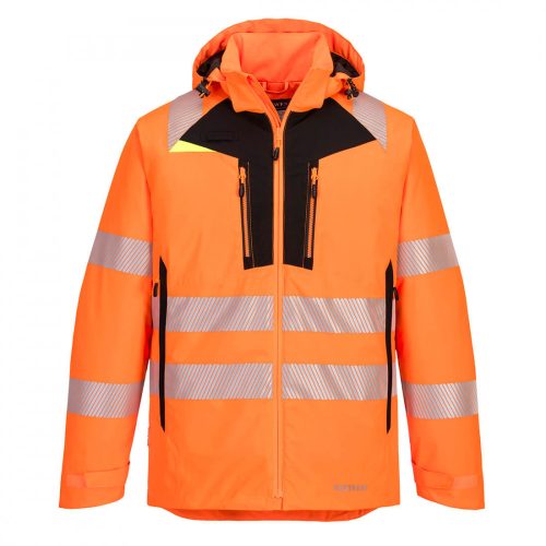 Portwest DX461 DX4 Hi-Vis Téli kabát narancs/fekete színben