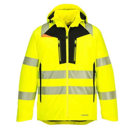 Portwest DX461 DX4 Hi-Vis Téli kabát sárga/fekete színben