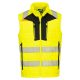 Portwest DX479 DX4 Hi-Vis Softshell Mellény sárga/fekete színben