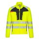 Portwest DX481 DX4 Hi-Vis Zip Base felső sárga/fekete színben