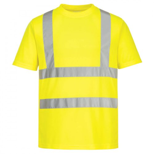 Portwest EC12 Eco Hi-Vis póló sárga színben