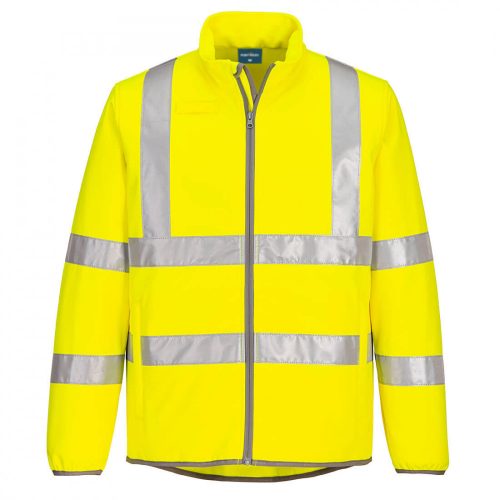 Portwest EC24 ECO Hi-Vis Softshell felső sárga színben