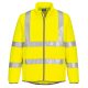 Portwest EC24 ECO Hi-Vis Softshell felső sárga színben