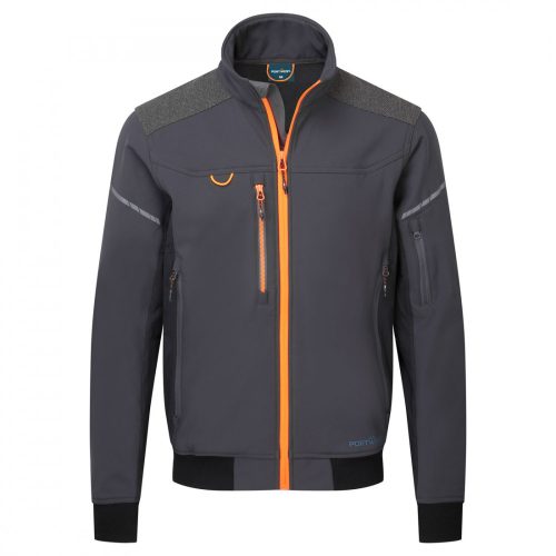 Portwest EV464 EV4 Softshell bomber dzseki mole szürke színben