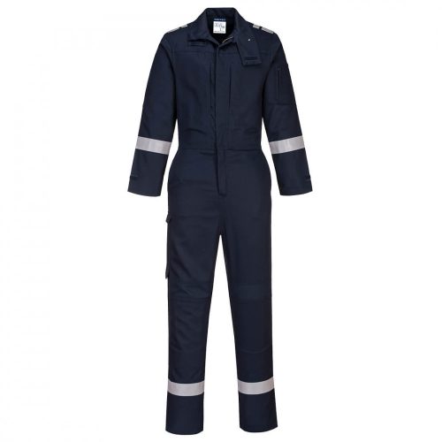 Portwest FR501 Bizflame Plus Stretch lángálló overál navy színben