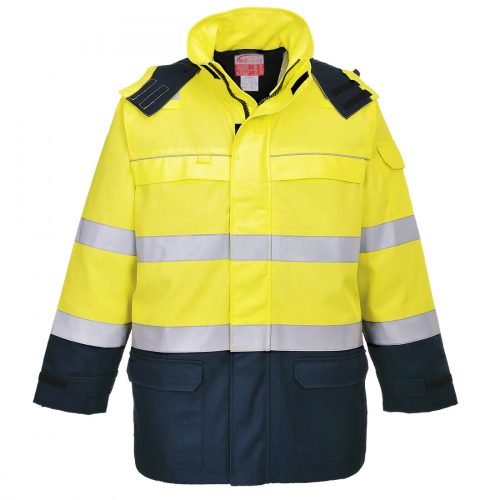 Portwest FR79 Bizflame Rain+ Hi-Vis Arc lángálló kabát