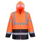 Portwest H443 Hi-Vis Classic Contrast esődzseki narancs/navy színben