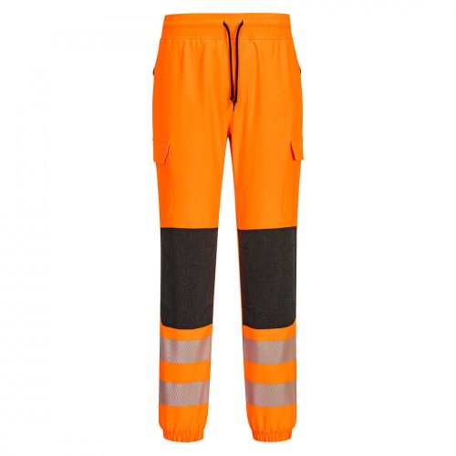 Portwest KX346 PW3 Hi-Vis Flexi Jogger nadrág narancs/fekete színben