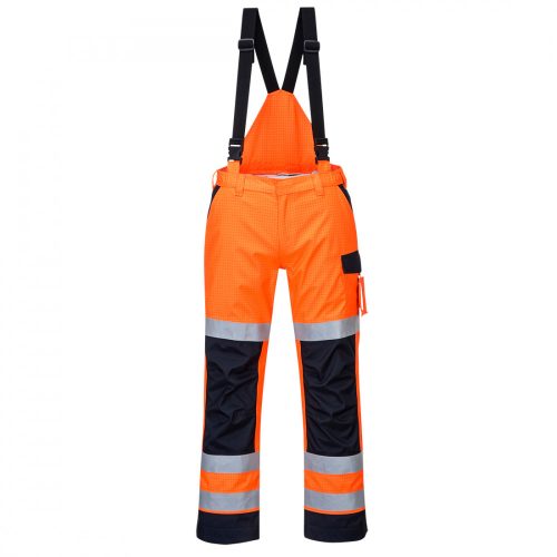 Portwest MV71 Modaflame Rain Multi Norm Arc nadrág narancs/navy színben