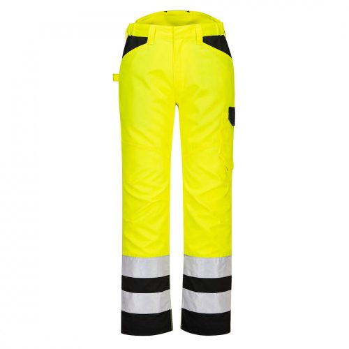 Portwest PW241 PW2 Hi-Vis munkanadrág sárga/fekete színben