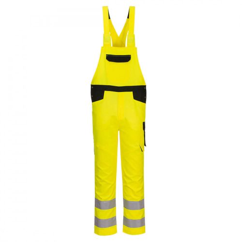 Portwest PW244 PW2 Hi-Vis kantáros nadrág sárga/fekete színben