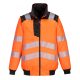 Portwest PW302 PW3 Hi-Vis 3-in-1 pilóta kabát narancs/fekete színben