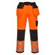 Portwest PW306 PW3 Hi-Vis Stretch Holster nadrág narancs/fekete színben