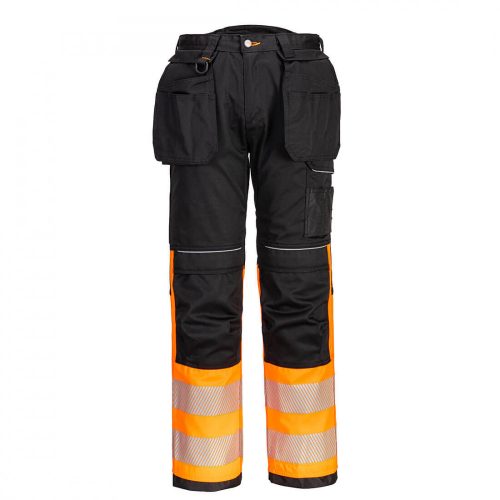 Portwest PW307 PW3 Hi-Vis Holster nadrág narancs/fekete színben