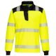 Portwest PW326 PW3 Hi-Vis hosszú ujjú póló sárga/fekete színben