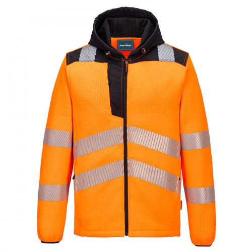 Portwest PW335 Hi-Vis Technical Polár felső narancs/fekete színben