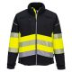 Portwest PW375 PW3 Hi-Vis softshell kabát fekete/sárga színben