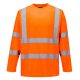 Portwest S178 Hi-Vis hosszú ujjú póló narancs színben