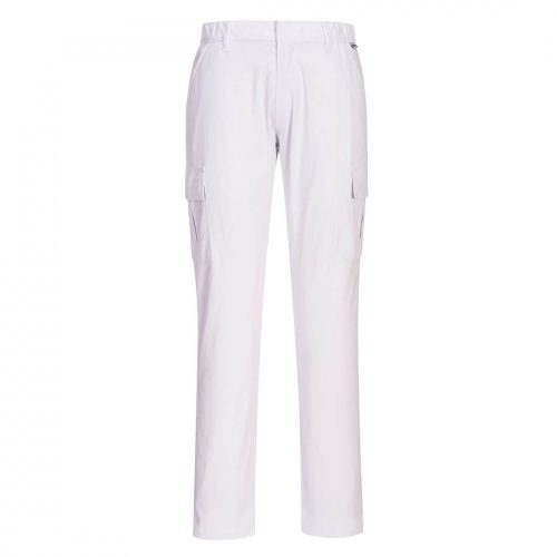 Portwest S231 Stretch Slim Combat nadrág fehér színben