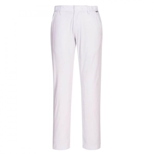 Portwest S232 Női Stretch Slim Chino nadrág fehér színben