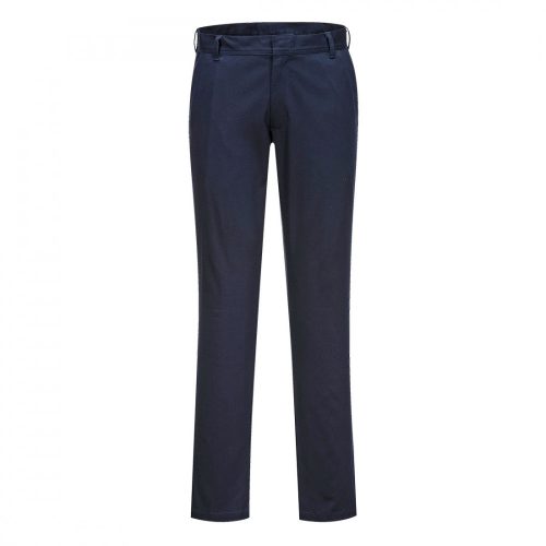 Portwest S235 Női Stretch Slim Chino nadrág sötét navy színben