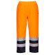 Portwest S598 Hi-Vis lélegző nadrág narancs/navy színben