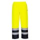 Portwest S598 Hi-Vis lélegző nadrág sárga/navy színben