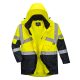 Portwest S760 Hi-Vis kéttónusú lélegző kabát