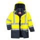 Portwest S779 Bizflame Rain Hi-Vis Multi-Protection kabát sárga/navy színben