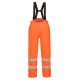 Portwest S781 Bizflame Rain bélelt Hi-Vis antisztatikus FR nadrág narancs színben