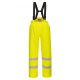 Portwest S781 Bizflame Rain bélelt Hi-Vis antisztatikus FR nadrág sárga színben