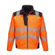 Portwest T402 PW3 Hi-Vis softshell kabát narancs/fekete színben