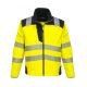 Portwest T402 PW3 Hi-Vis softshell kabát sárga/fekete színben